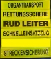 Rückenschild gelb/schwarz, Sonderpreisartikel, Rückenschilder gelb mit schwarzer Schrift,