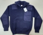 Strickjacke blau, Feuerwehr-Strickjacke, Outdoor-Strickjacke, Schurwolle,