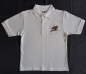 Kinder-Poloshirt weiß, Polo für Kids, Sonderpreisartikel, Poloshirt mit Emblem,