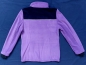 Fleece-Jacke violett/blau mit Biese, Fleecejacke für Herren, wärmende Fleecejacke, Seelsorger Fleecejacke, Outdoor-Fleecejacke, Fleecejacke für Damen,