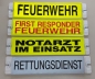 Vario-Haft mit Saugnäpfe, Fahrzeug-Beschriftung, Aktionsware, individuelle Beschriftung für Ihre Fahrzeuge, Rettungsdienst Fahrzeuge beschriften,