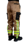 Feuerwehrhose Art. 7776/GSG/TR, Feuerwehrhose beige, Hose mit GSG-Streifen,