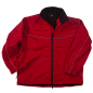 Softshell-Jacke dunkelrot, Wetterschutzjacke, Softshelljacke dunkelrot,