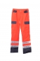 Jeanshose leuchtrot/grau, DRK-Hose, Rettungsdienst-Hose, Hose zum Sonderpreis,