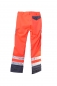 Jeanshose leuchtrot/grau, DRK-Hose, Rettungsdienst-Hose, Hose zum Sonderpreis,