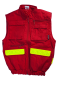 Hortig-Vertrieb - Der Spezialist für den Rettungsdienst - Weste ralrot/gelb  Rettungsdienst