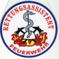 Aufkleber auf Glas Feuerwehr, Schnäppchen, FW-Aufkleber, Aufkleber zum Sonderpreis, Feuerwehr-Aufkleber,