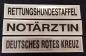 Rückenschilder weiss/schwarz, Rückenschild weiss mit schwarzer Schrift, Sonderpreisartikel, Rückenschilder in 42x8 cm,