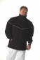 Fleece-Windsafe schwarz, , winddichte Fleecejacke, Outdoor-Jacke, Windbreaker,