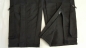 Stretch-Fly schwarz Art. 8564, schwarze Hose mit praktischen Taschen, Reißverschlusstaschen an den Oberschenkeln,