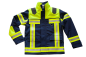 Fire-Kids-Jacke blau/gelb Art. 9475/KG, Jacke mit GSG-Streifen, Feuerwehrnachwuchs, Feuerwehrjacke für Kids, Jugendfeuerwehr,