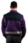 Universalblouson violett/blau Art. 9783/S/V, Jacke mit abnehmbaren Ärmeln,