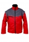 Softshell-Jacke dunkelrot/grau, Softshell-Weste, Softshell mit abnehmbaren Ärmeln, Wetterschutz, 2 in 1 Softshell,