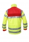 EINSATZANORAK nach EN ISO 20471 mit Fleece, Rettungsdienstjacke in neongelb/rot, Jacke mit ausnehmbarer Fleece-Weste,