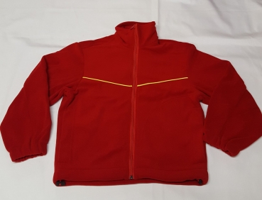Fleece-Jacke dunkelrot Art. 9826