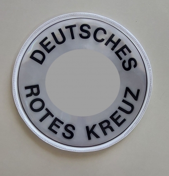 Rotes Kreuz mit DRK-Text