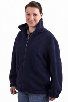 Fleece-Jacke dunkelblau, Outdoor-Fleecejacke, wärmende Fleecejacke, Fleecejacke aus eigener Produktion,