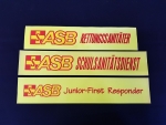 ASB-Rückenschild 3M/gelb