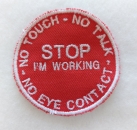 Emblem "STOP - I´M WORKING"