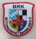 BRK RETTUNGSDIENST BAYERN, Sonderpreisemblem, Emblem Bayern, Wappen,