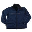 Softshell-Jacke blau, Wetterschutzjacke, blaue Softshelljacke,