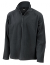 leichter Fleece-Pulli, Zip-Pullover, Microfleece, dünner Fleecepulli, Result, Microfleece Top,