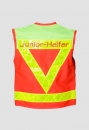 Junior-Retter-Weste Art. 8410 leuchtrot/neongelb